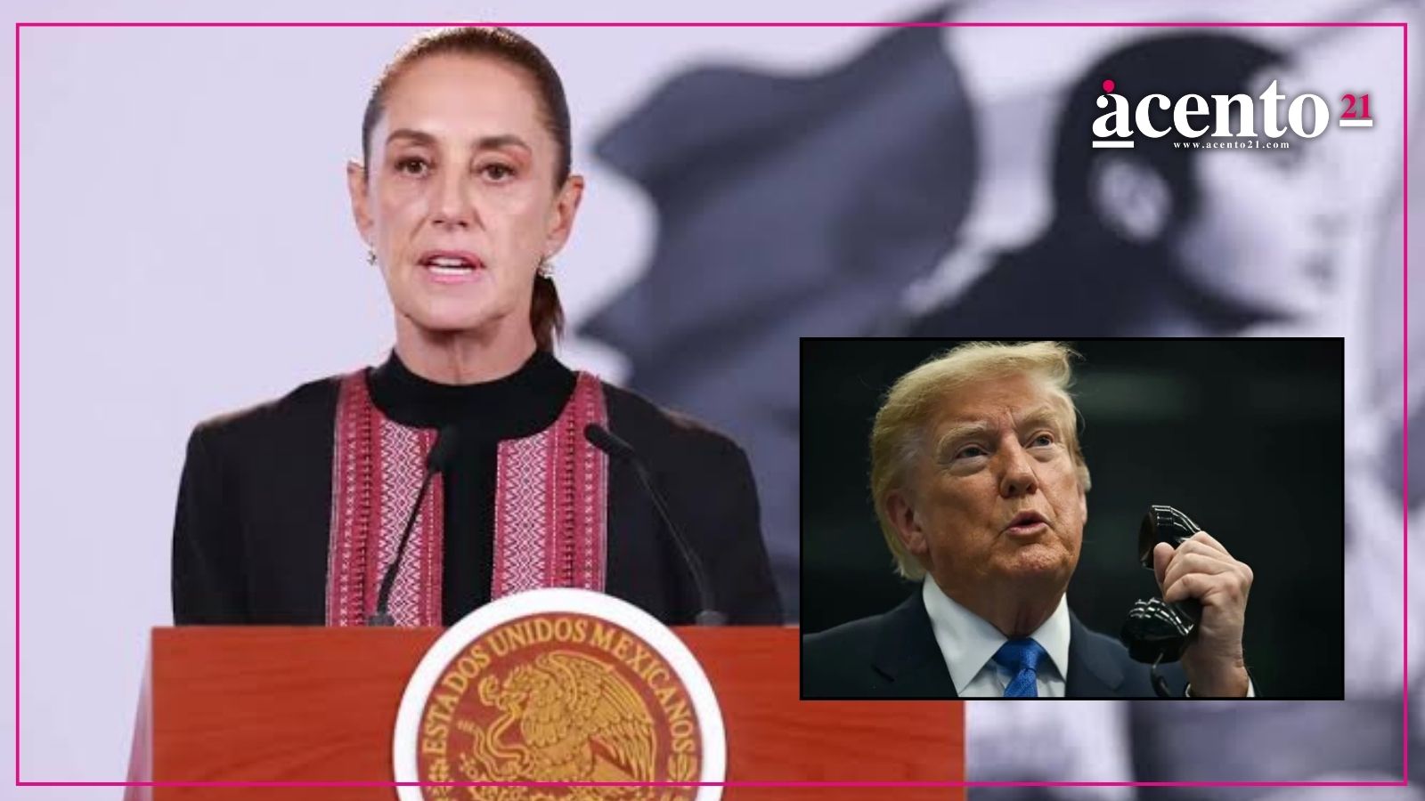 Sheinbaum reporta avances tras llamada con Trump sobre temas comerciales
