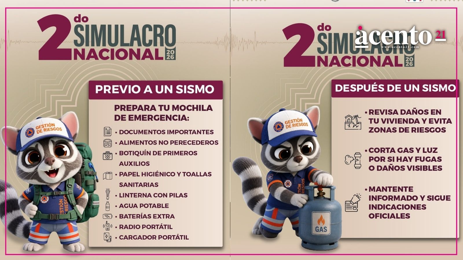 Gobierno de Pepe Chedraui fortalece la preparación ante emergencias con el Simulacro Nacional 2026