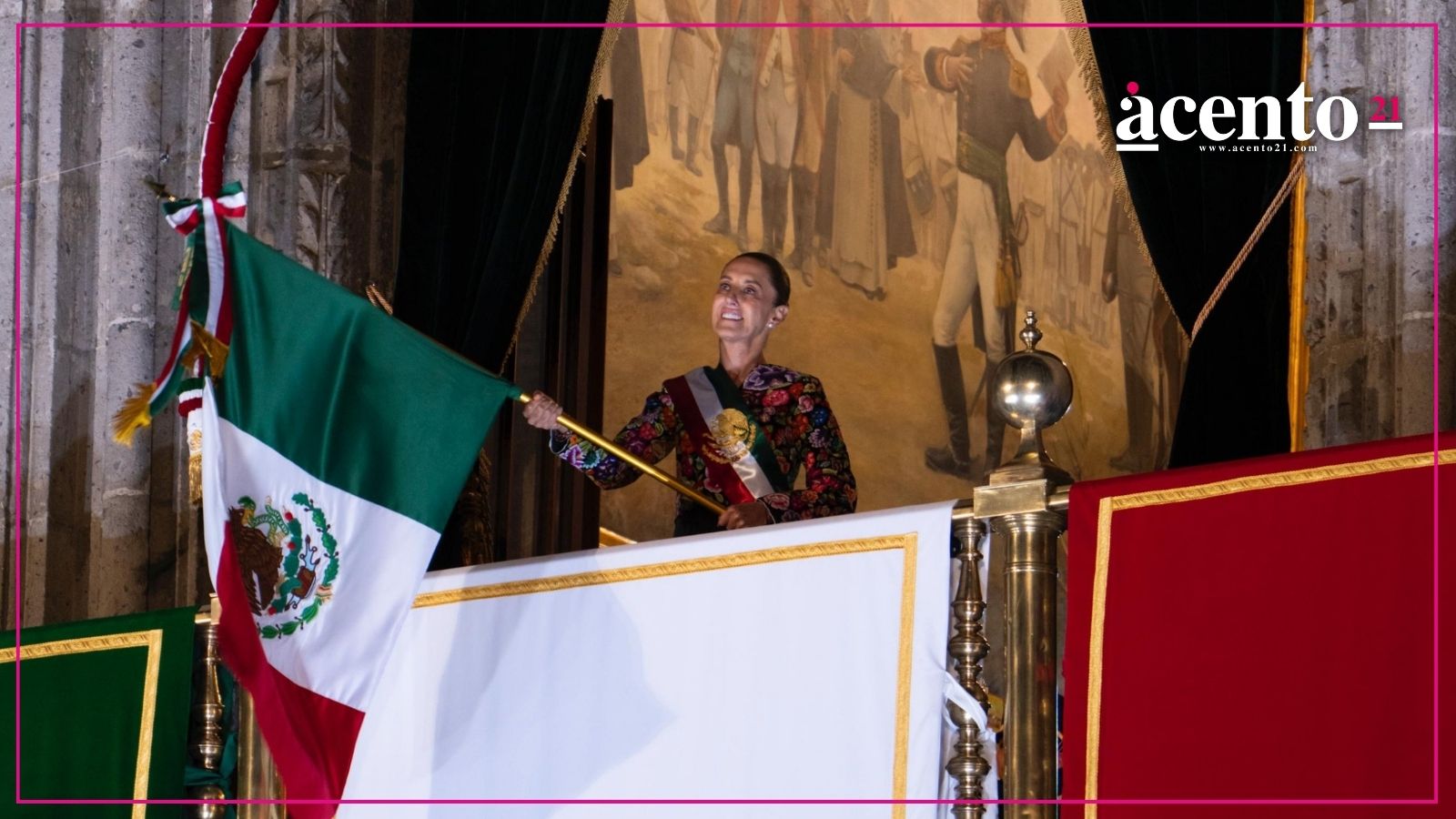 Sheinbaum destaca a migrantes, pueblos indígenas y la soberanía en su segundo Grito de Independencia