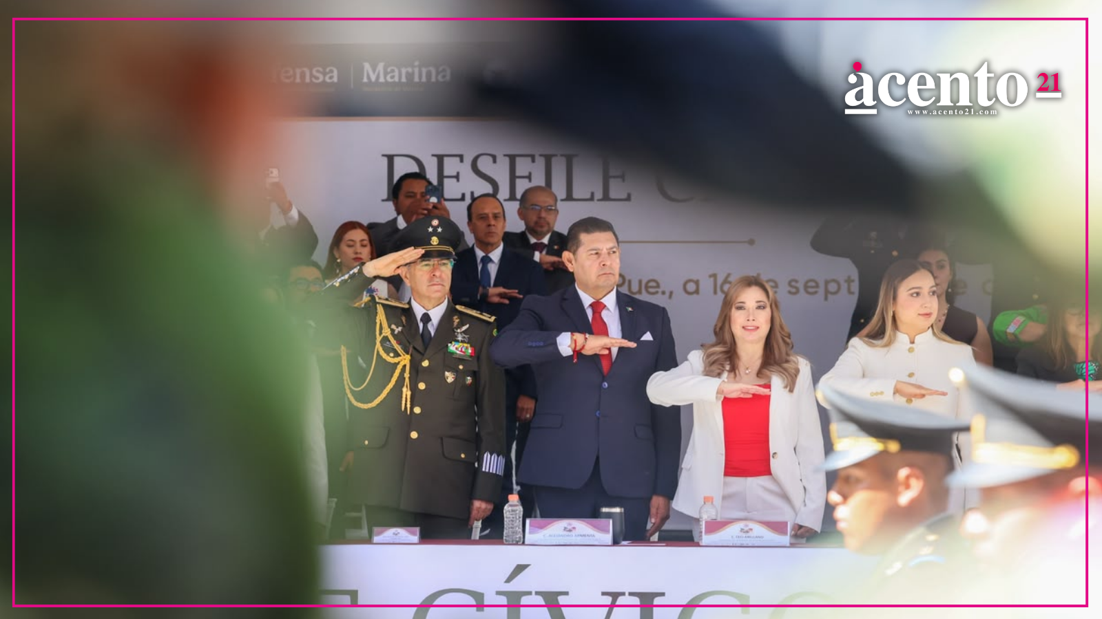 Puebla celebra el 216 aniversario de la Independencia con desfile cívico-militar