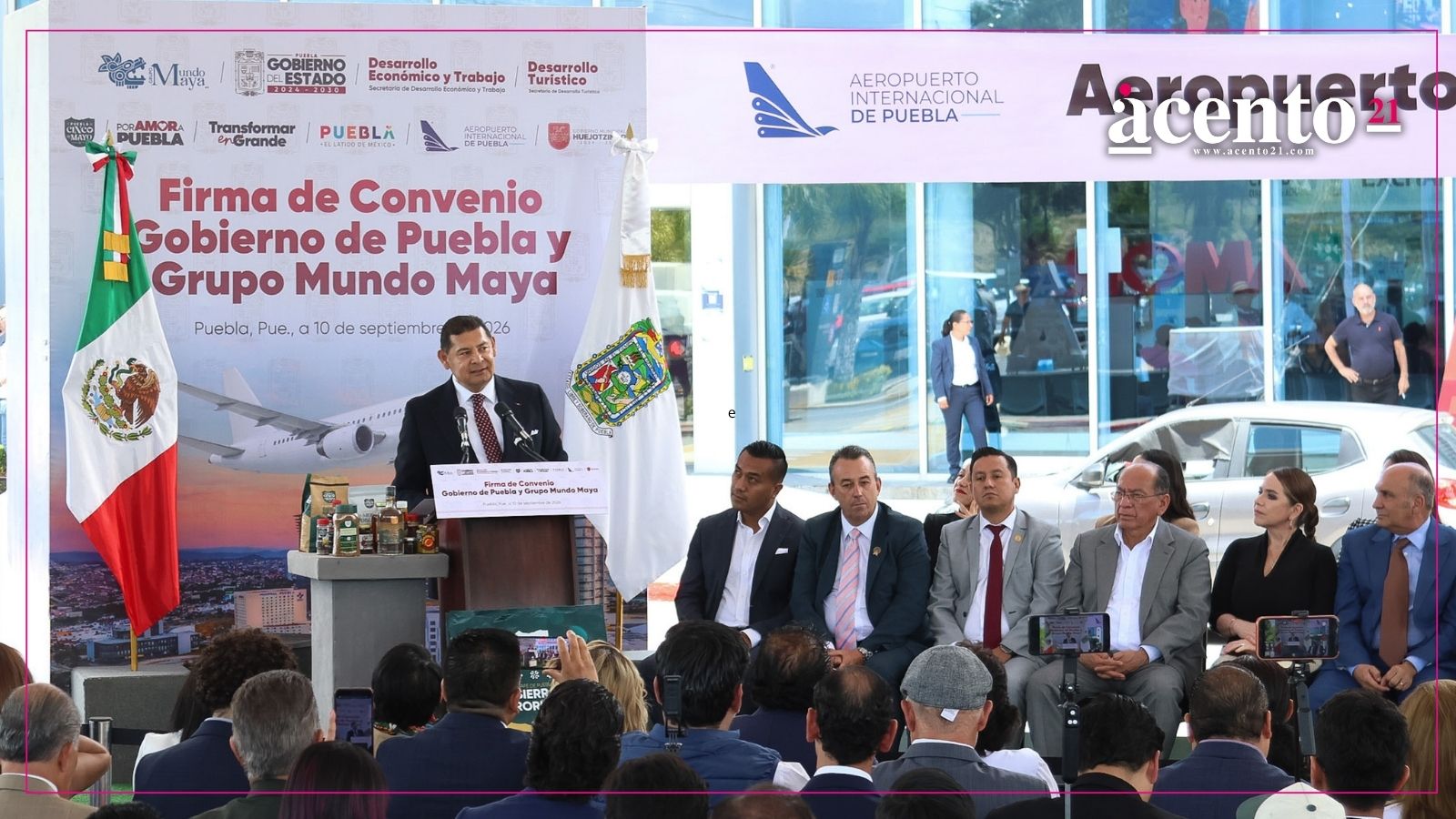 Puebla fortalece conectividad aérea con más de 20 destinos y prepara vuelo a Chicago