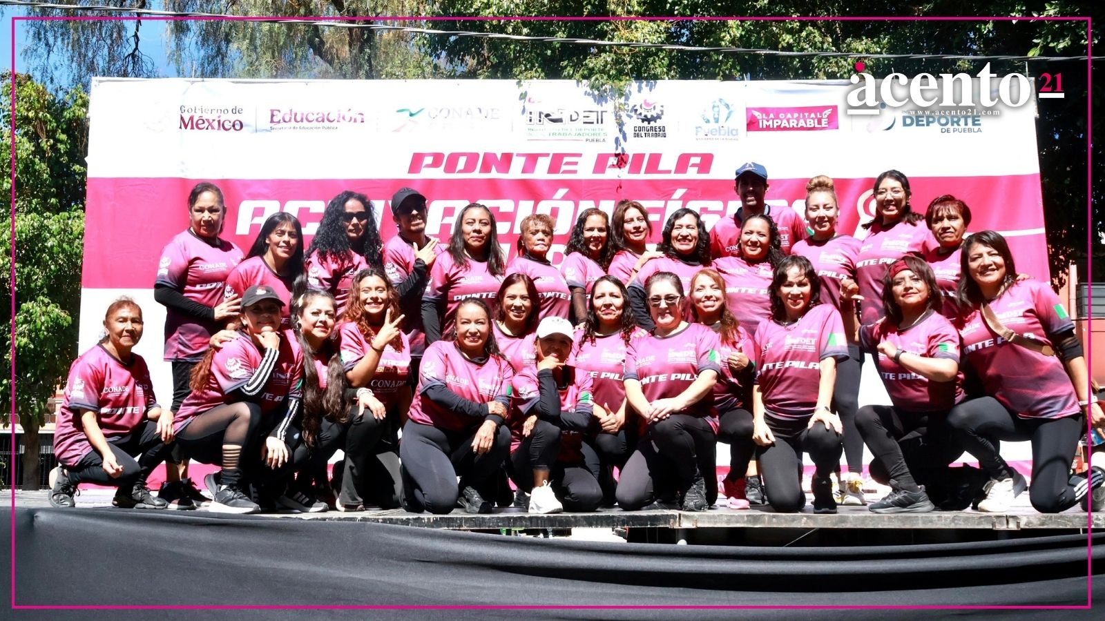 Gobierno de Pepe Chedraui y el INDET promueven la activación física con “Ponte Pila”