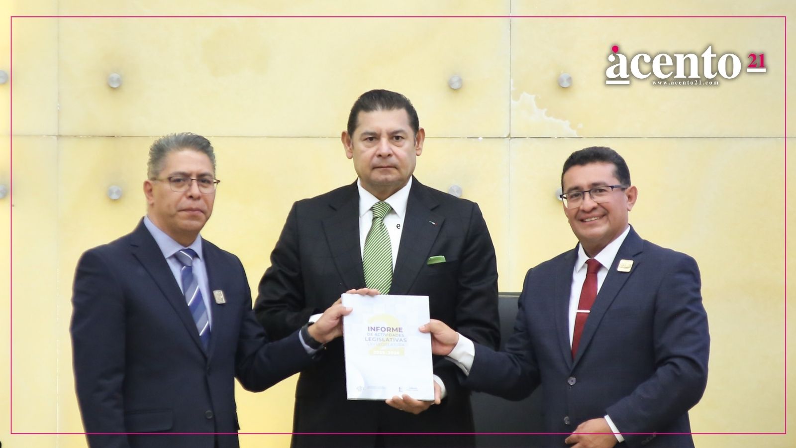 Pável Gaspar rinde 2do. Informe de actividades legislativas; destaca productividad 