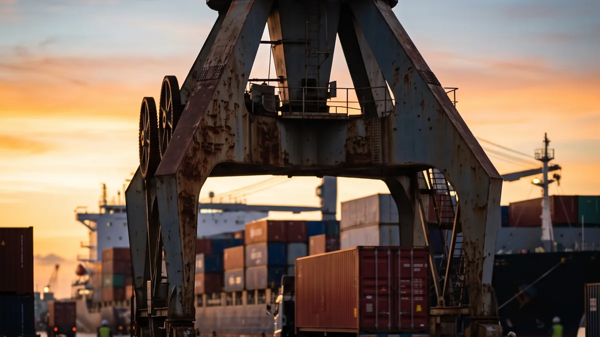 México: superávit comercial de $605 millones en agosto 2026 Gráfico que muestra el crecimiento de las exportaciones e importaciones.