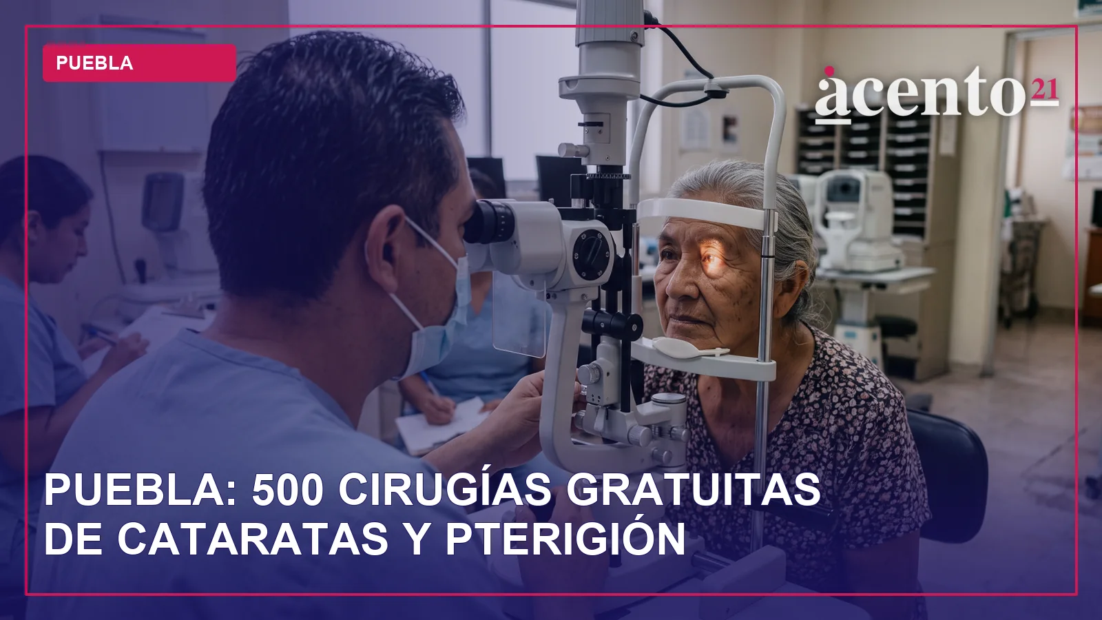 Una imagen abstracta que representa la visión y la salud ocular, con elementos que sugieren claridad y cuidado médico.