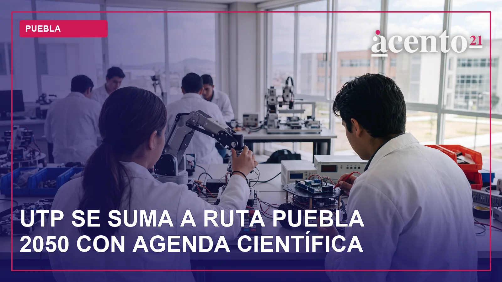 Representación abstracta de redes de conocimiento y tecnología.
