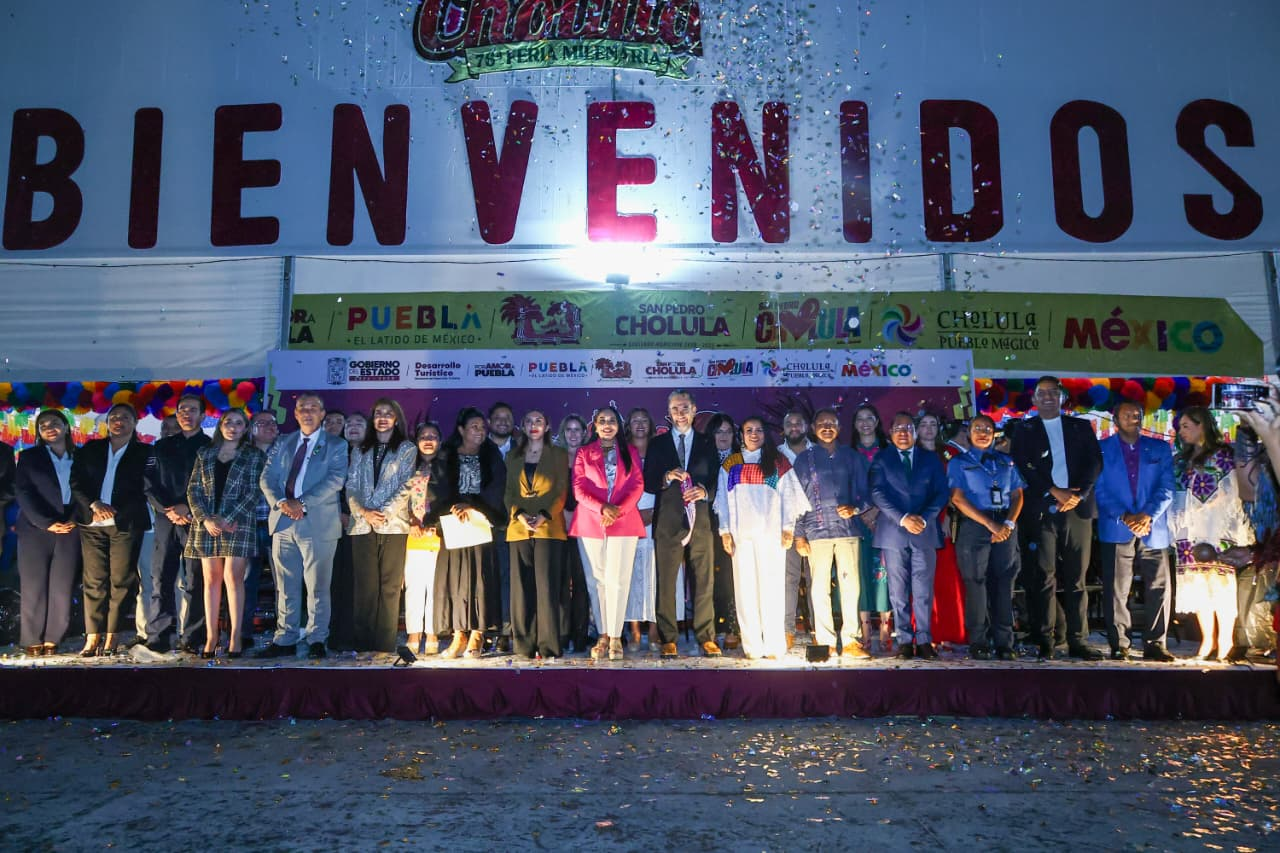 Tonantzin Fernández inaugura Feria Milenaria de Cholula con concierto de Mijares