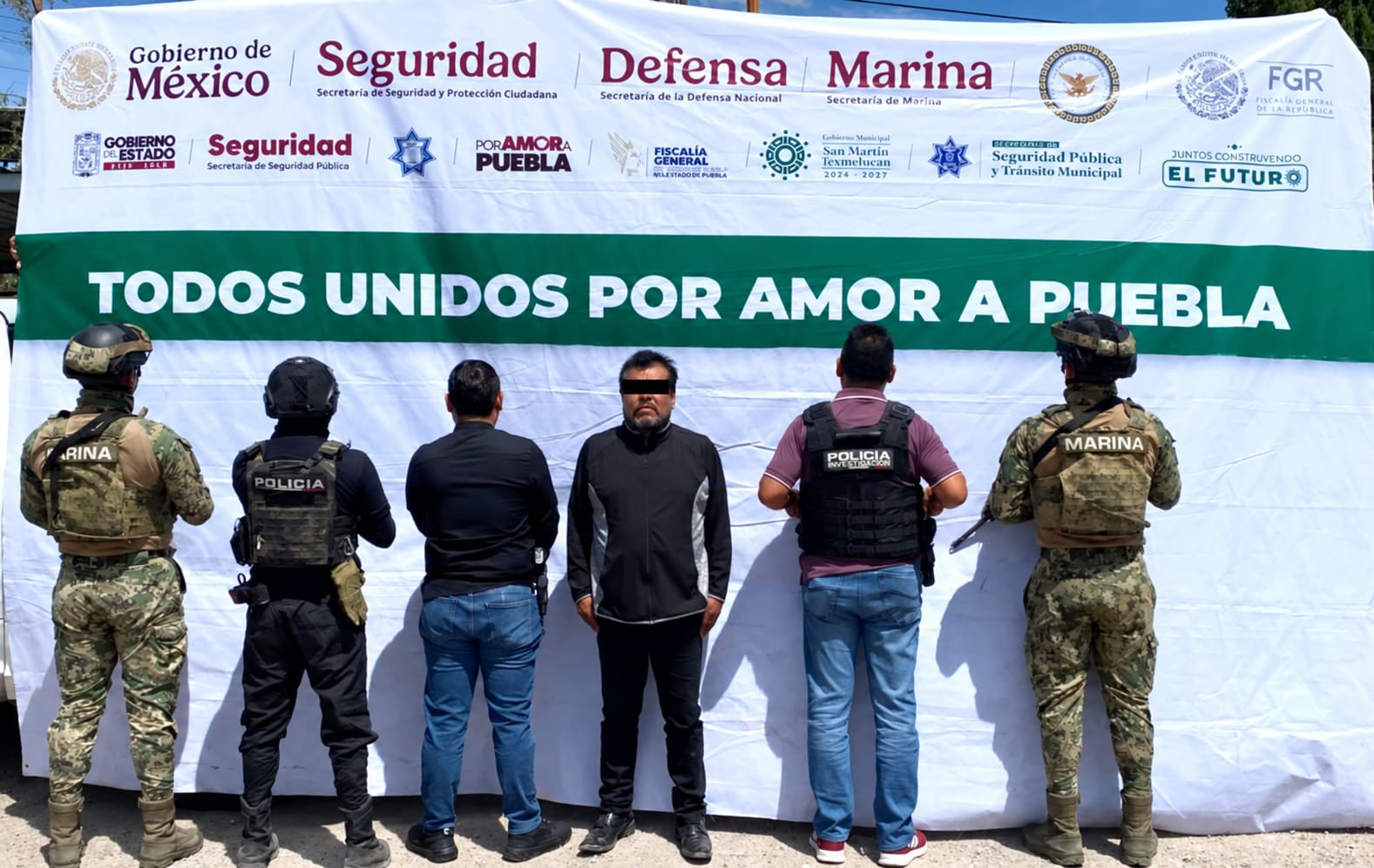 Policía de Texmelucan detiene a hombre con orden de reaprehensión vigente