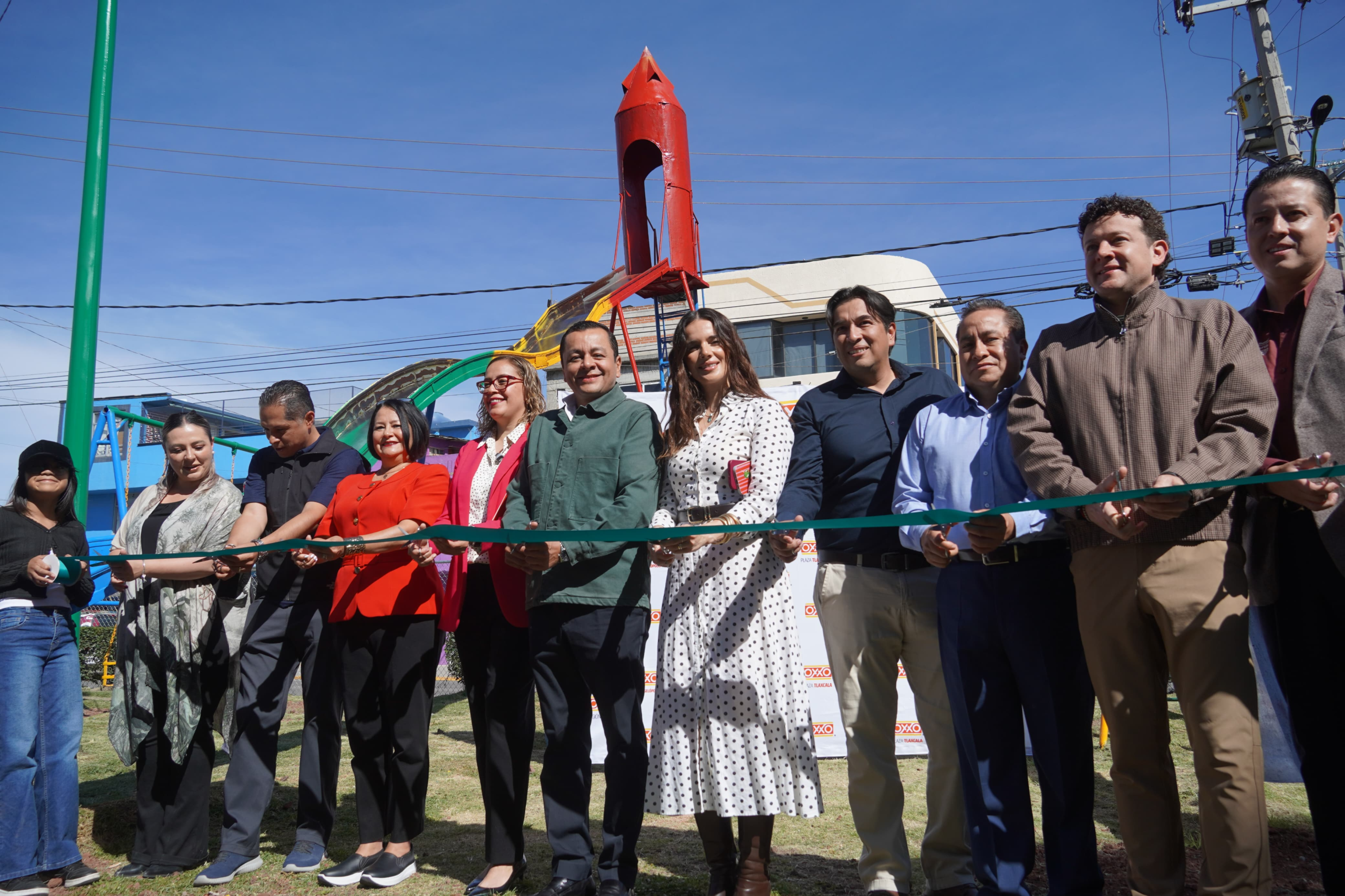 Rehabilitan el Parque El Cohete para recuperar un espacio de convivencia en Texmelucan Rehabilitan el Parque El Cohete para recuperar un espacio de convivencia en Texmelucan