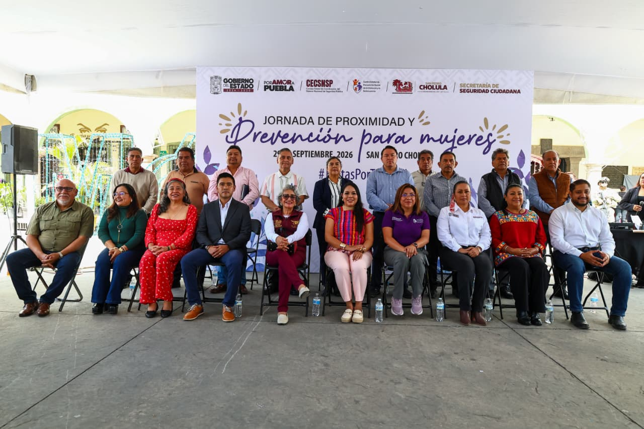 Cholula fortalece acciones de prevención y atención para las mujeres