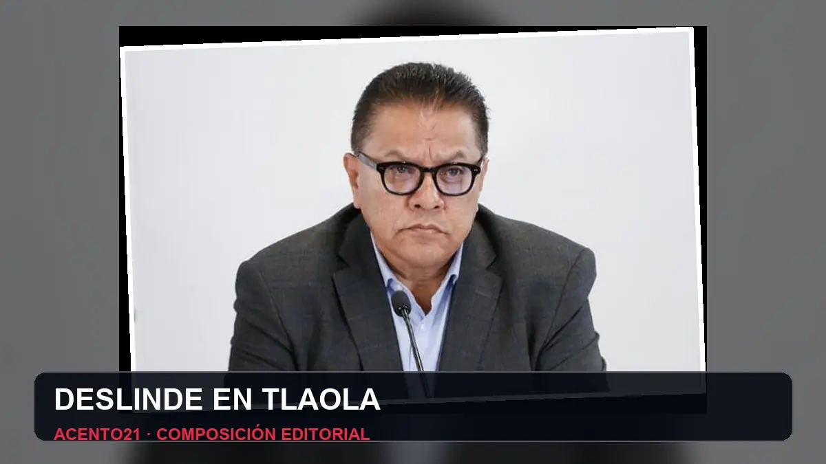Miguel Márquez Ríos durante una declaración pública