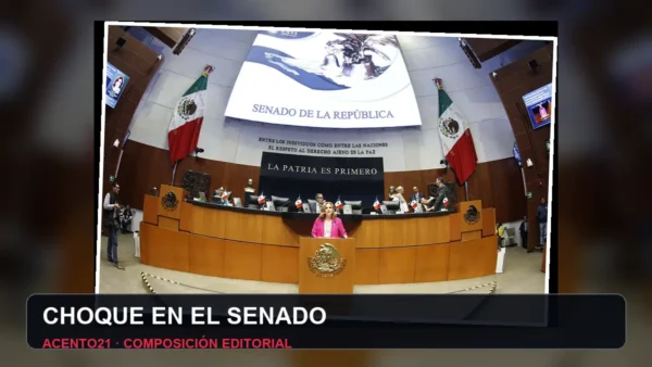Pleno del Senado durante el análisis de política exterior