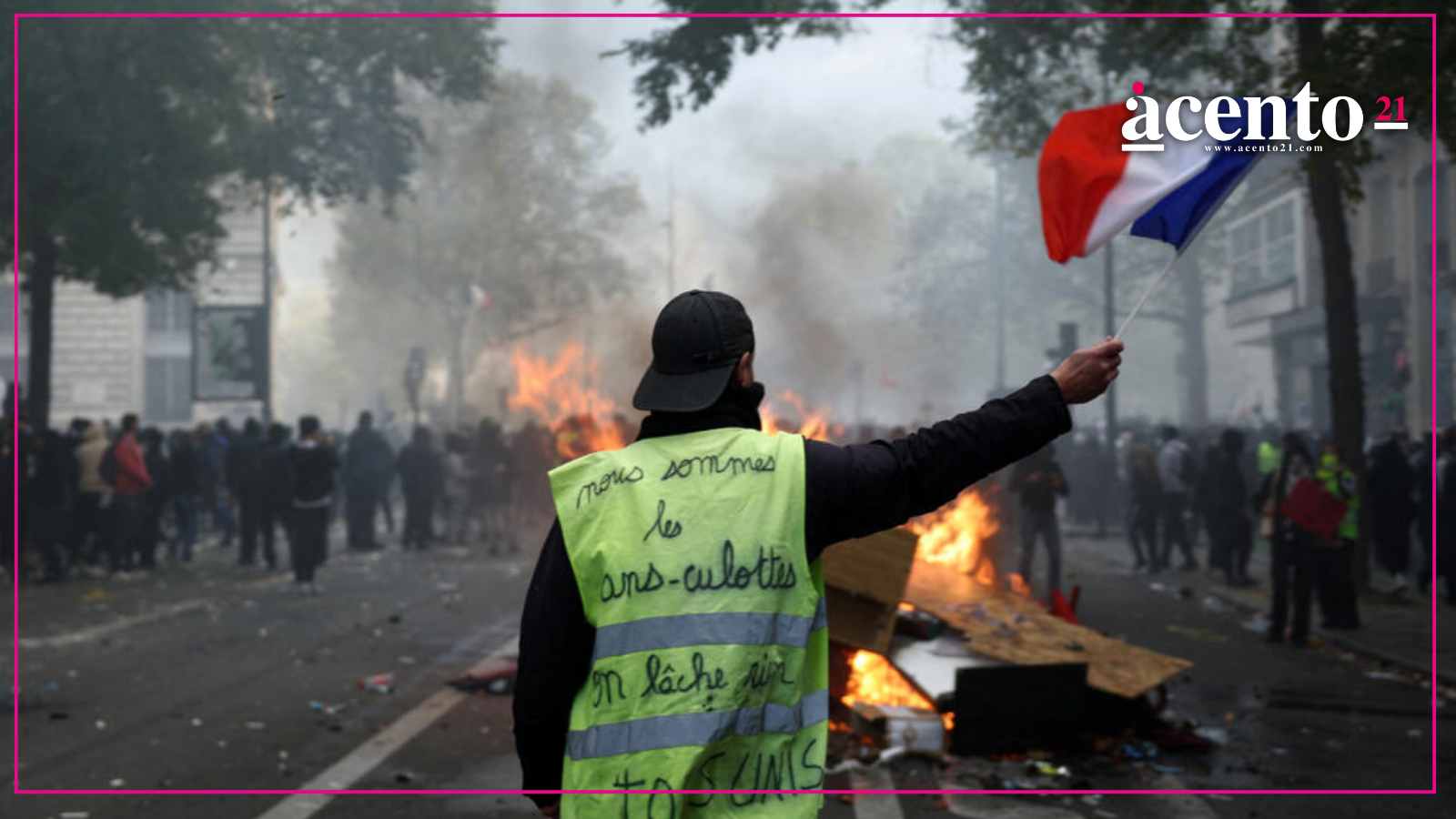Protestas en Francia escalan: más de mil 200 detenidos y edificios incendiados
