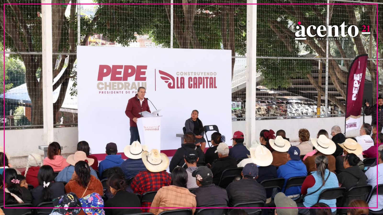 Consolida Pepe Chedraui acciones en favor de las familias en San Andrés Azumiatla