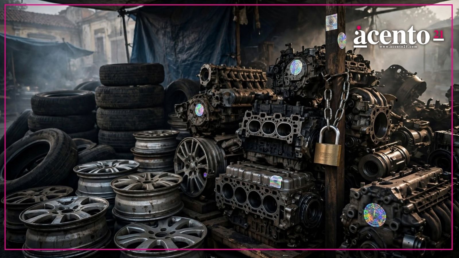 Buscan regular la venta de autopartes en Puebla para frenar el comercio ilegal