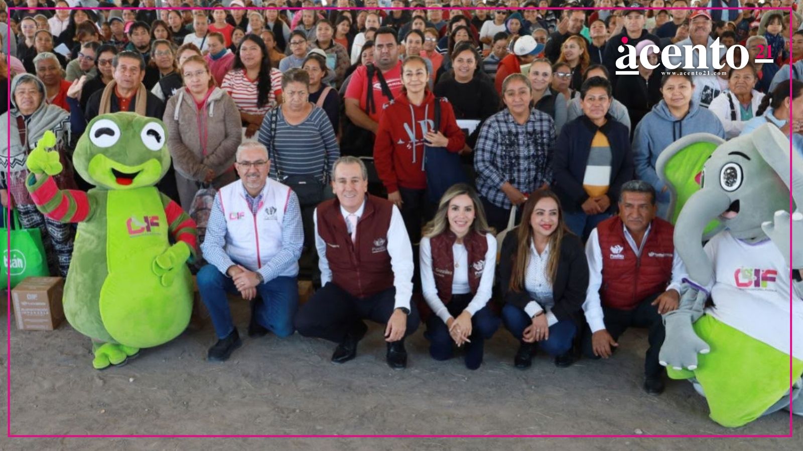 Pepe Chedraui entrega más de 9 mil despensas a familias de La Presa Guadalupe Hidalgo