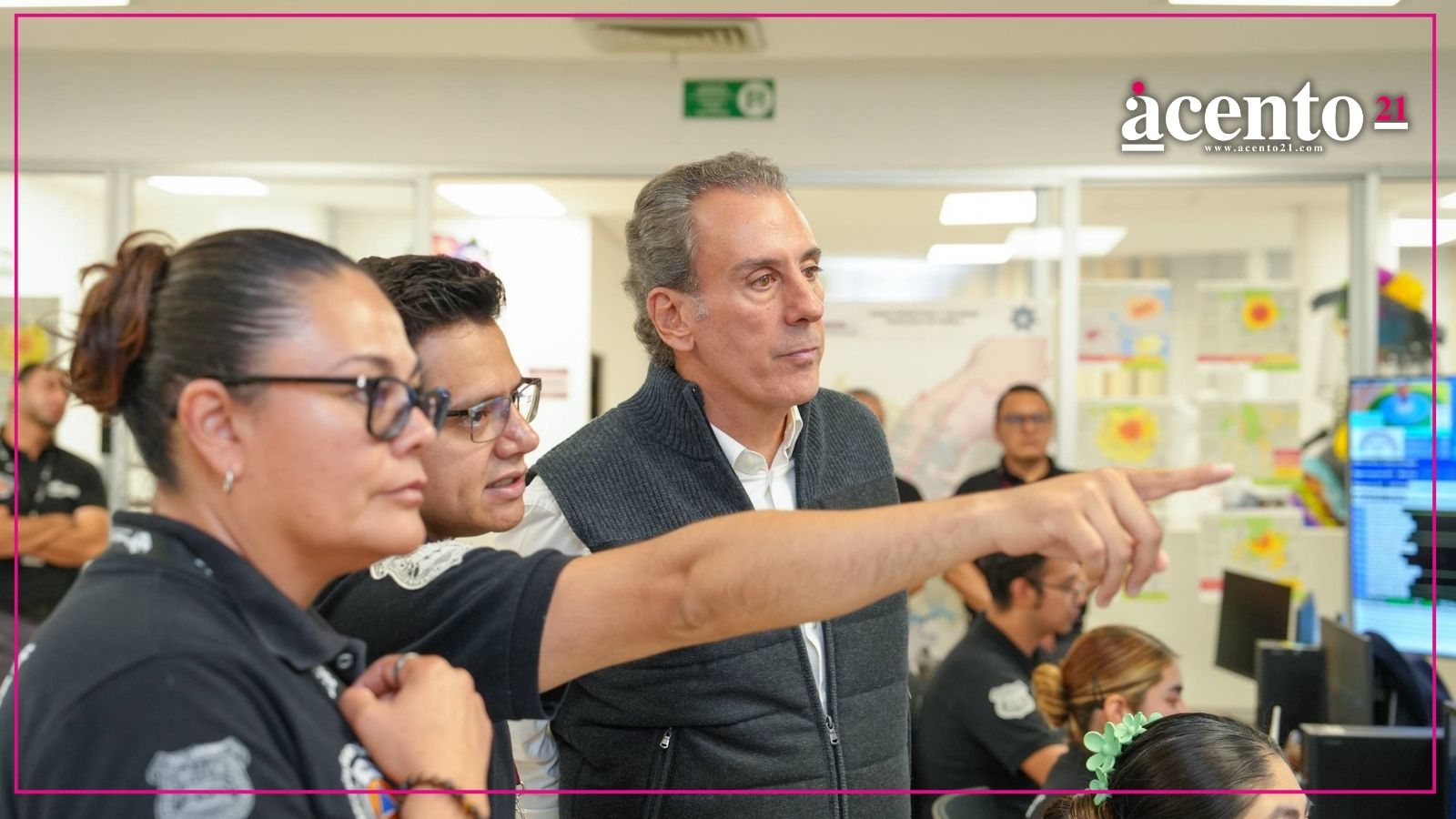Supervisa Pepe Chedraui labores de monitoreo y alertamiento ante fenómenos de riesgo