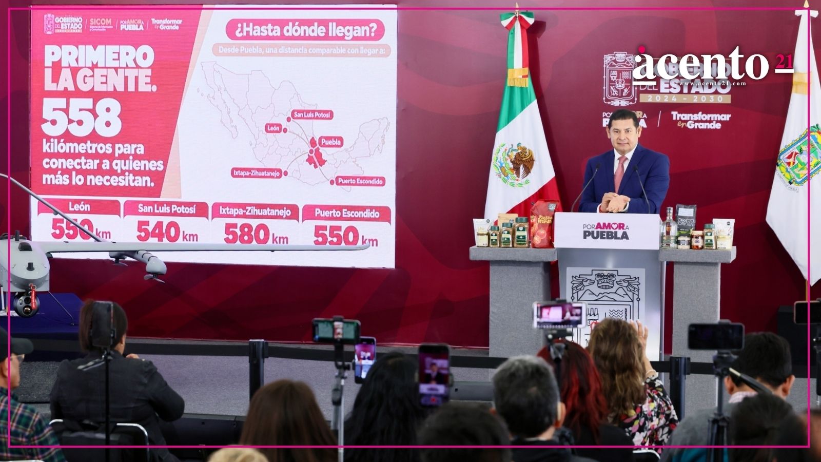 Con pavimentación y recuperación histórica de hidrocarburos, Gobierno Estatal transforma a puebla