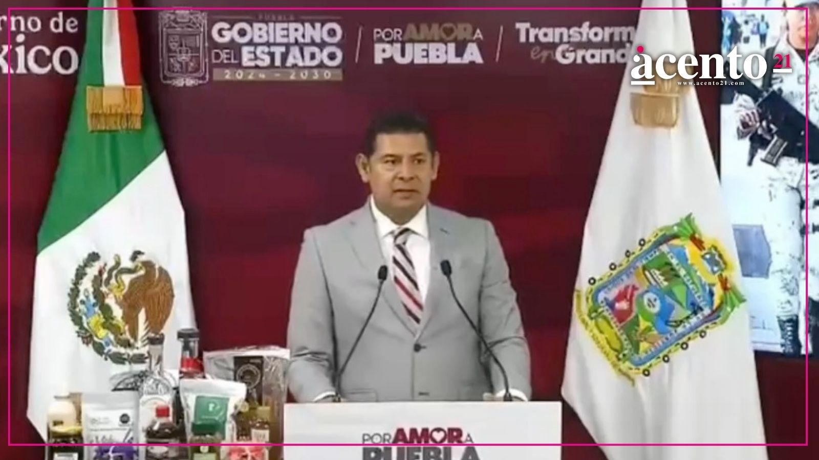 Armenta acusa existencia de cártel del despojo inmobiliario en Puebla; alistan denuncias