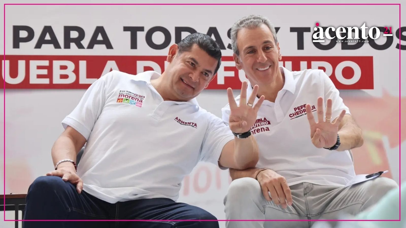 Alejandro Armenta asistirá al segundo informe de Pepe Chedraui; destacará obras y seguridad