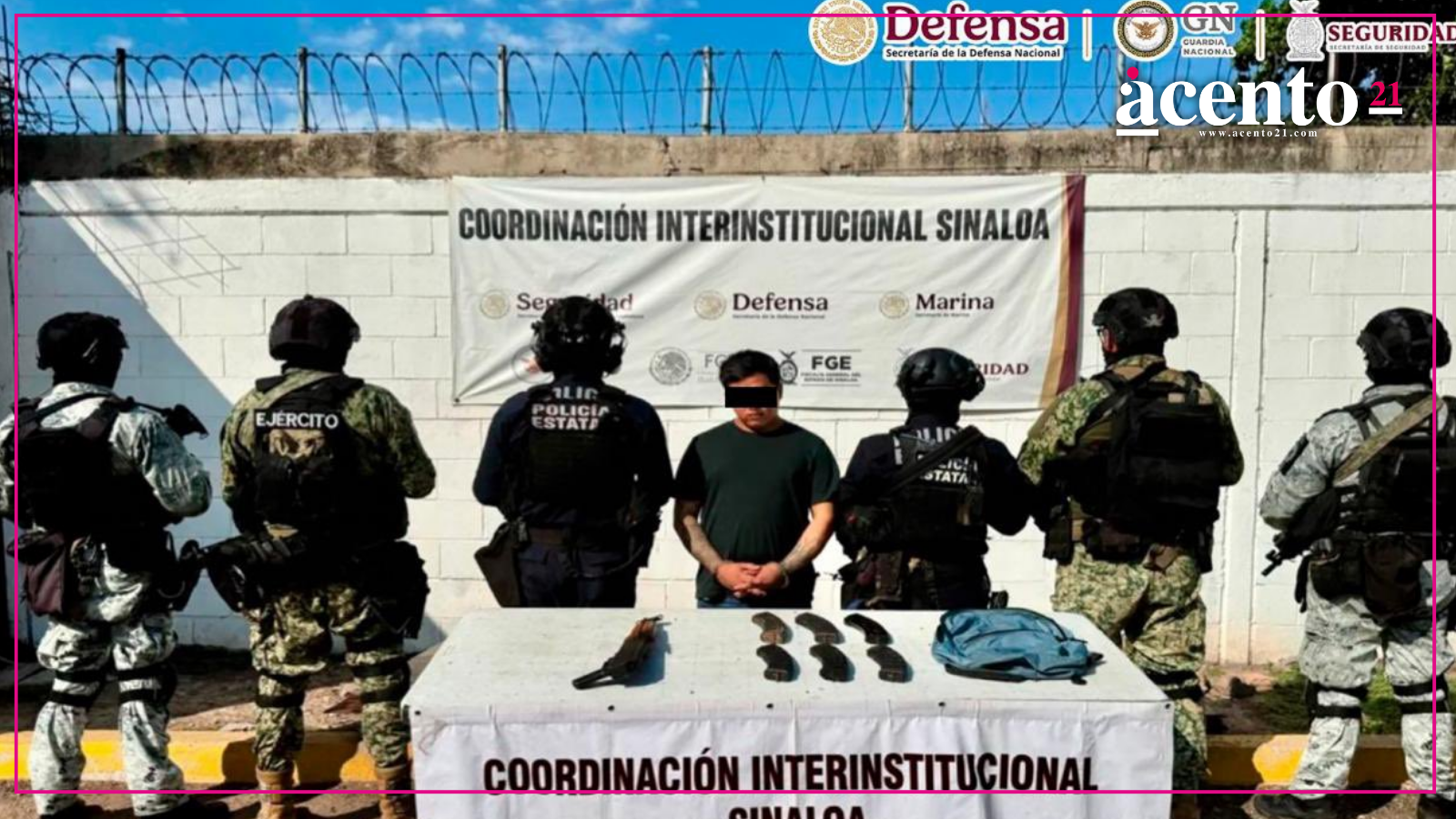 Cae “El Talibán” en Sinaloa: lo relacionan con secuestro de mineros y turistas Cae “El Talibán” en Sinaloa: lo relacionan con secuestro de mineros y turistas
