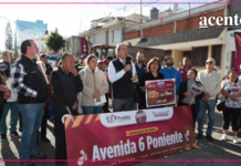 Pepe Chedraui inicia rehabilitación de avenida 6 Poniente en San Jerónimo Caleras Pepe Chedraui inicia rehabilitación de avenida 6 Poniente en San Jerónimo Caleras