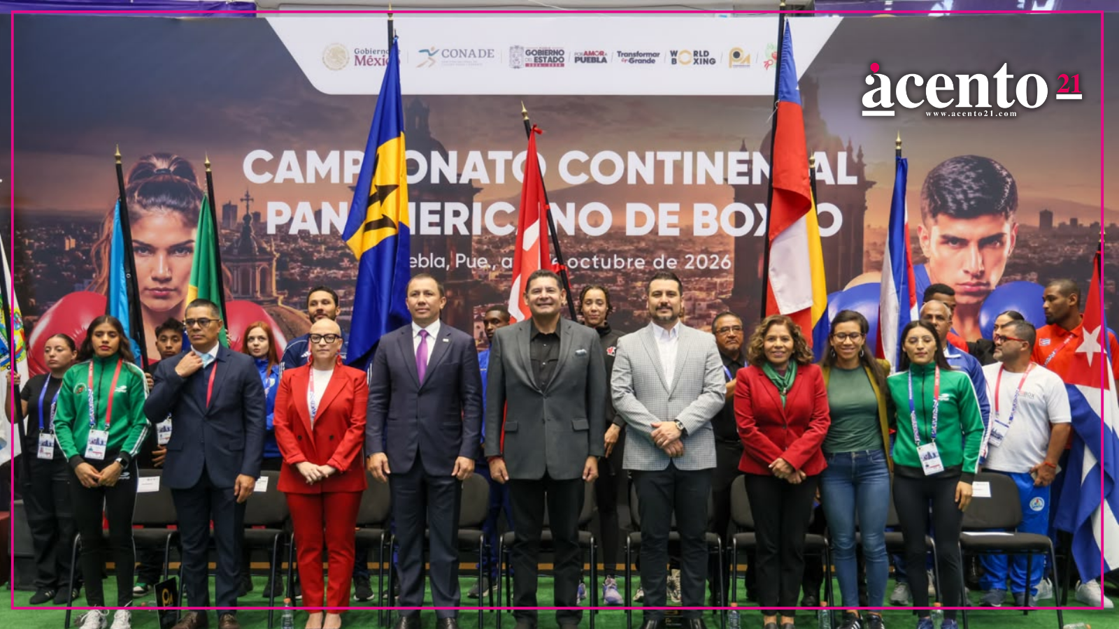 Puebla recibe a 26 delegaciones en el Campeonato Continental Panamericano de Boxeo 2026