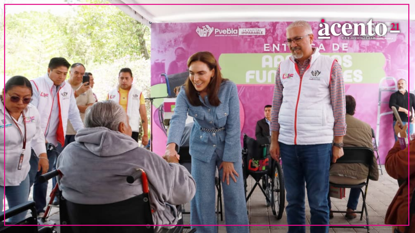 DIF Puebla Capital entrega 60 aparatos funcionales a personas con discapacidad