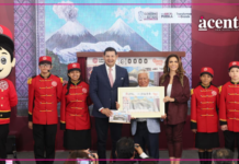 Puebla, el Estado de las Montañas, llega a todo México con billete de la Lotería Nacional Puebla, el Estado de las Montañas, llega a todo México con billete de la Lotería Nacional