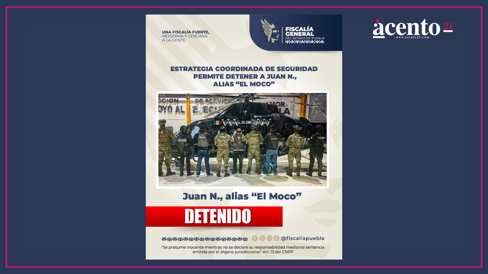 Detienen a “El Moco”, excandidato de Fuerza por México cuya elección en Chignahuapan fue anulada