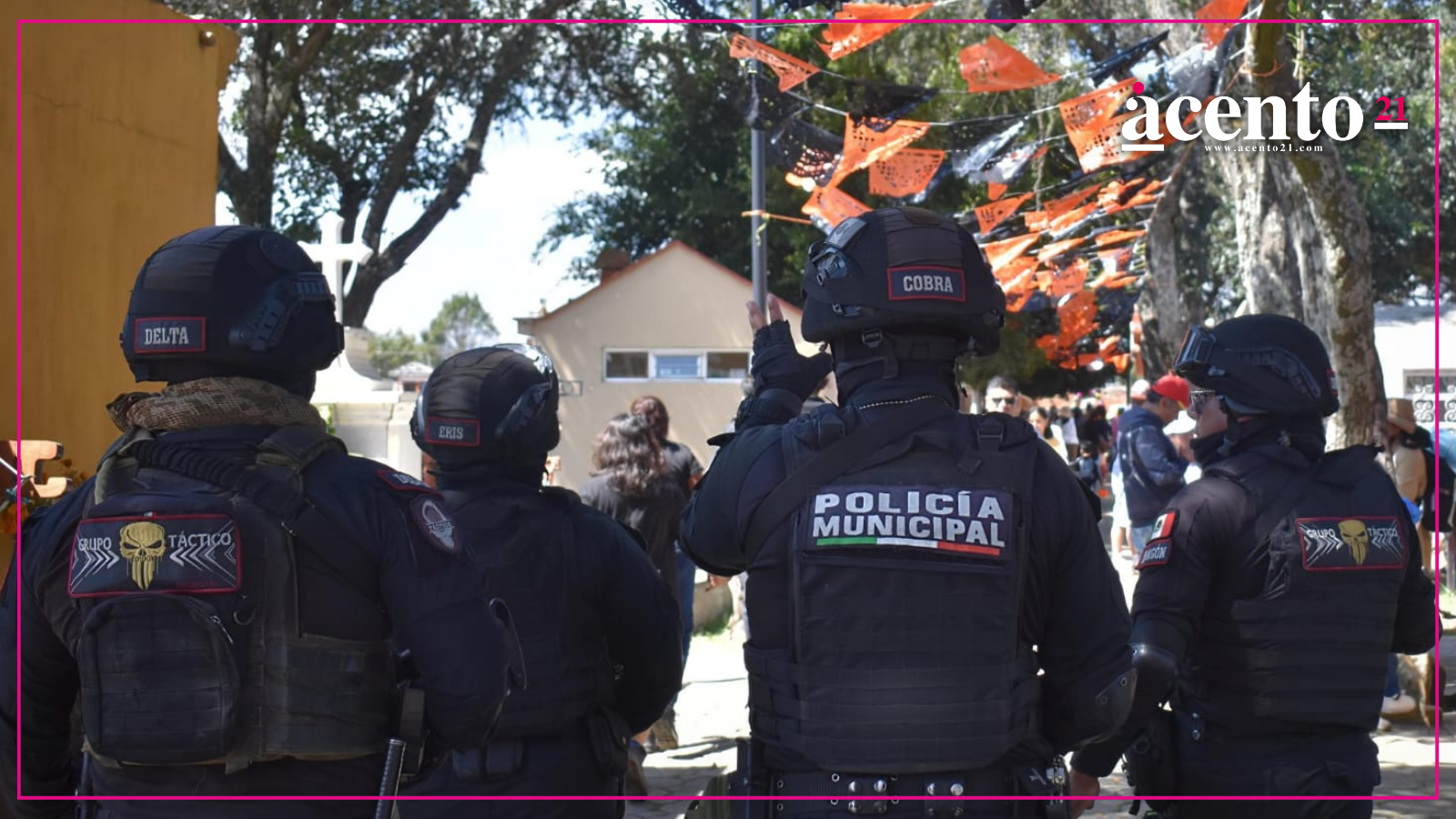 San Pedro Cholula prepara operativo de seguridad para Día de Muertos