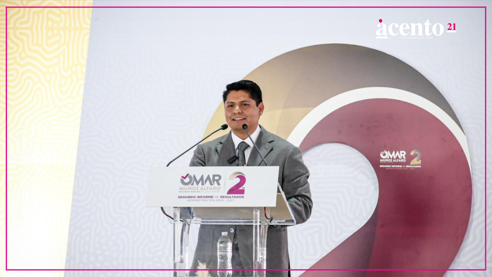 Omar Muñoz presenta resultados de su segundo año de gobierno en Cuautlancingo Omar Muñoz presenta resultados de su segundo año de gobierno en Cuautlancingo