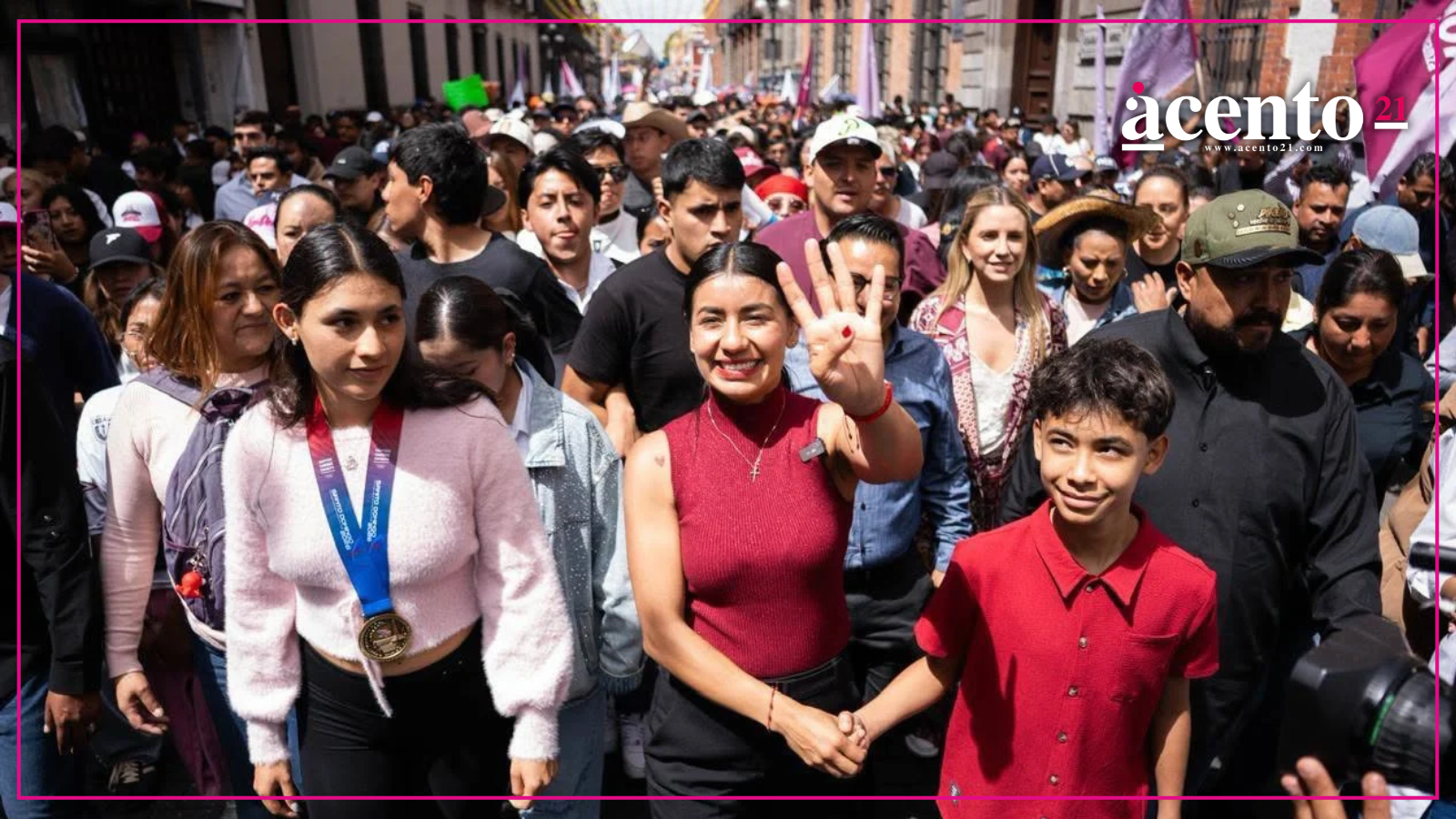 Gabriela La Bonita Sánchez inicia nueva etapa política en Puebla