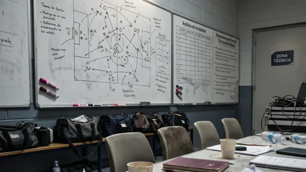 Mikel Arriola, Comisionado de la Liga MX, anunciando medidas para el arbitraje.