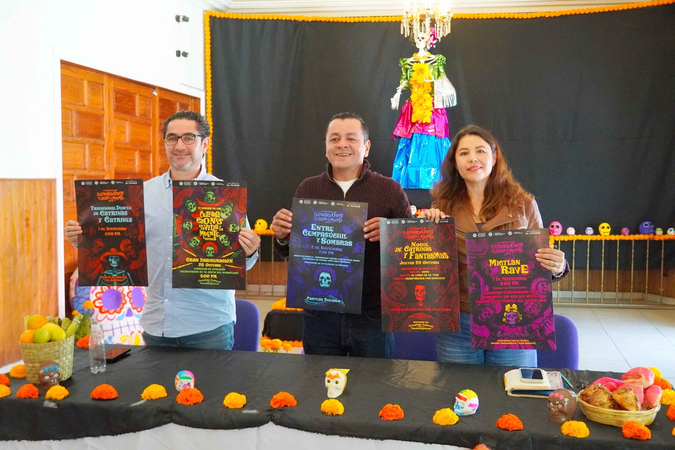 Texmelucan prepara su 14.ª edición de las Celebraciones de la Vida y la Muerte