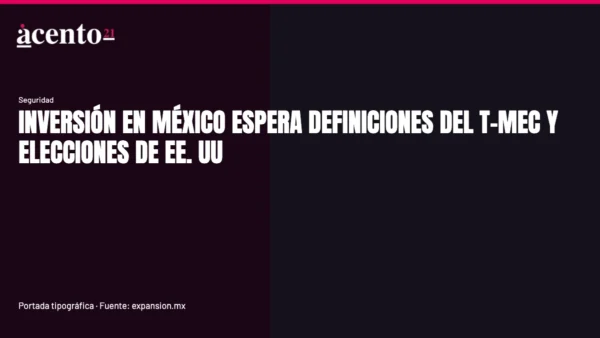 Gráfico que muestra la relación comercial entre México y Estados Unidos